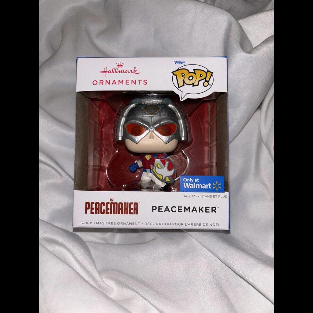 New Hallmark DC John Cena Peacemaker Funko POP! Ornament 2023 Holiday